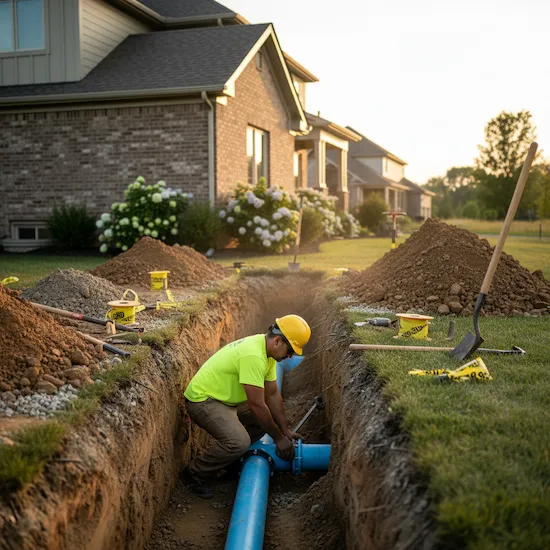 Main Water Line & Re-piping